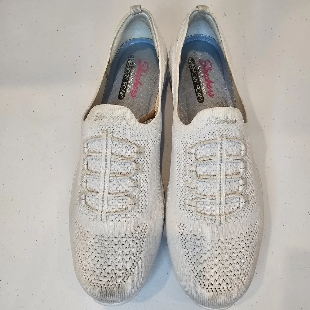 Skechers Newbury Shoe Women's Size 11 White